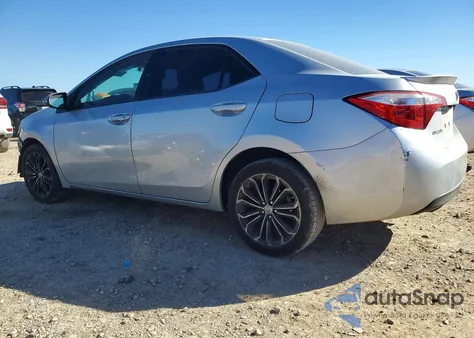 2016 Toyota Corolla L z USA, uszkodzony, nr VIN 5YFBURHE6GP373979